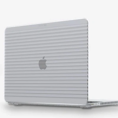 Abbildung von Tech21 EvoWave Schutzhülle für MacBook Air 13 Zoll (20222024), transparent