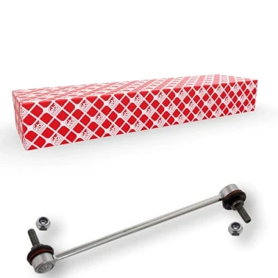 Abbildung von febi BILSTEIN 32699 Koppelstange Vorderachse links, rechts 266 M10 x 1,5 Plus mit selbstsichernder Mutter RENAULT: SCENIC 2