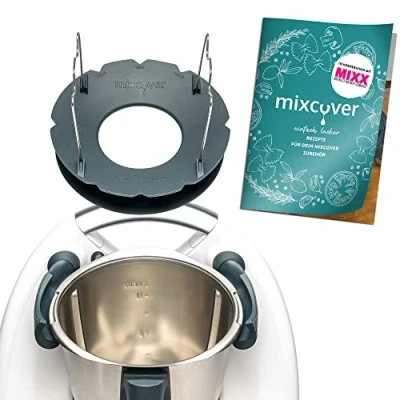 Abbildung von mixcover Küchenmaschinen Adapter Mixtopf Verkleinerung für Thermomix TM6 TM5 Häcksel Helfer, Pürieren