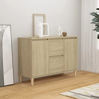 Abbildung von vidaXL Sideboard Sonoma Eiche 103,5x35x70 cm Holzwerkstoff