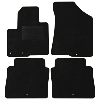 Abbildung von Ideal angepasst Velourmatten Automatten CARMATS passend für Hyundai Santa Fe II 2010 2012