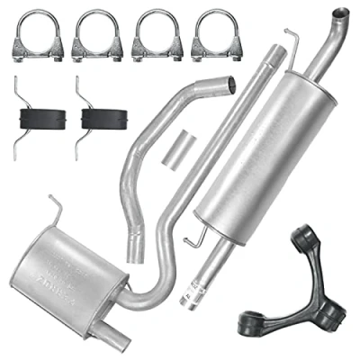 Abbildung von Auspuffanlage Schalldämpferset Auspuff für VW Passat B5 1.8