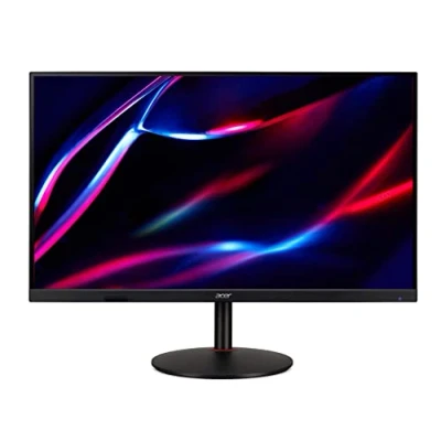 Abbildung von Acer Nitro XV322QKKV Gaming Monitor 31.5 Zoll (80 cm Bildschirm) 4K (UHD), 144Hz, 1ms (G2G), 0.5ms (G2G Min.), 2xHDMI 2.1, DP 1.4, höhenverstellbar, FreeSync Premium, Schwarz