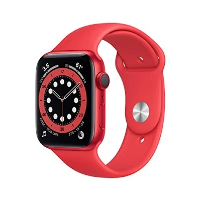 Abbildung von Apple Watch Series 6 44mm (GPS + Cellular) Aluminiumgehäuse (PRODUCT)Red Roy Sportarmband (Generalüberholt)