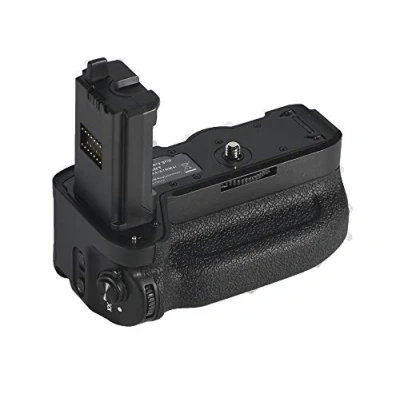 Abbildung von DSTE VG C4EM Batteriegriff für Sony NP FZ100 A9II A7IV A7RIV A7R4 A7M4 A7RM4