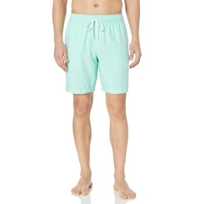 Abbildung von Amazon Essentials Herren Badehose, 23 cm, Mit Lockerer Passform und Schnelltrocknend Auslauffarben, Minzgrün, S