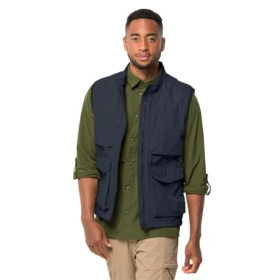 Abbildung von Jack Wolfskin Lightsome Wander M Weste, Herren, Größe: Medium, Night blue