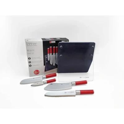 Abbildung von Tanner Spielbesteck F. Dick Messer Set inkl. Messerblock, aus Holz, FSC® schützt Wald weltweit