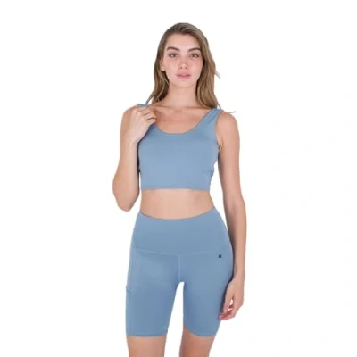 Abbildung von Hurley Active Block Party Top, Damen, Größe: Medium, Citadel blue