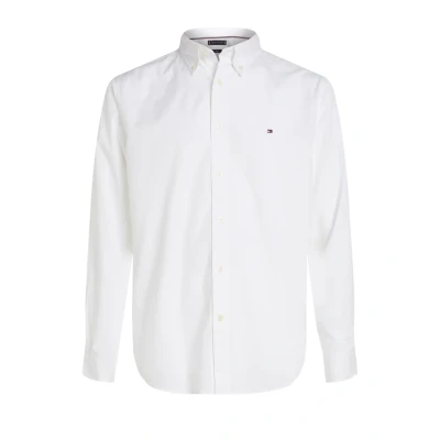 Abbildung von Tommy Hilfiger CORE FLEX Solid Shirt Hemd, Herren, Größe: Small, White