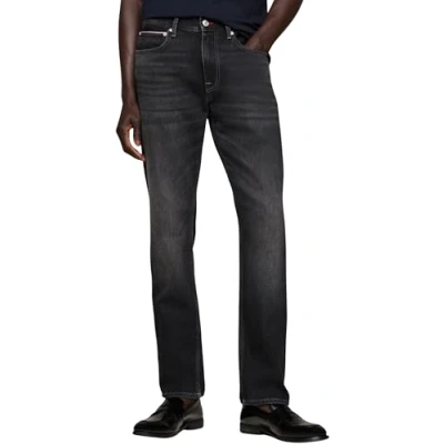 Abbildung von Tommy Hilfiger Mercer Faded Jeans Straight Leg, Herren, Größe: 32x30, Tundra black