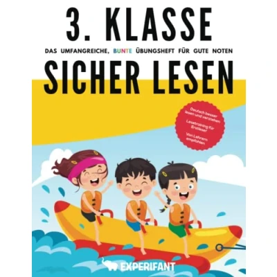 Abbildung von 3. Klasse Sicher lesen Das umfangreiche, bunte Übungsheft für gute Noten: Deutsch besser und verstehen Lesetraining Erstleser Von ... (3. Übungshefte Noten)