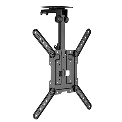 Abbildung von HALTERUNGSPROFI CM422L TV Deckenhalterung, (bis 55,00 Zoll, Einklappbar, Unterbau geeignet, für (Dach)Schrägen geeignet)