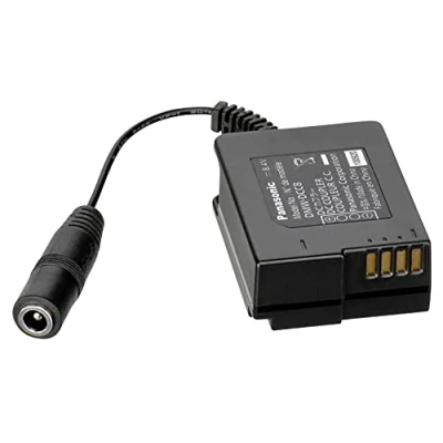 Abbildung von Panasonic LUMIX DMW DCC8GU9 Koppler (geeignet für DMC GH2/G6/5/FZ200/FZ1000/FZ300, nur mit Netzadapter AC8)) schwarz