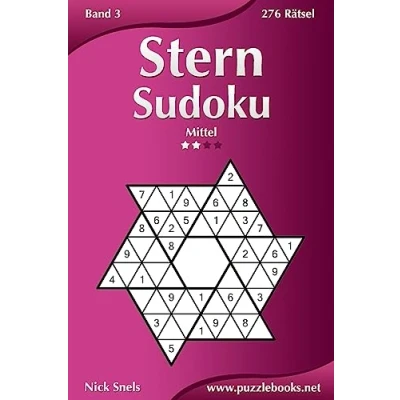 Abbildung von Stern Sudoku Mittel Band 3 276 Rätsel