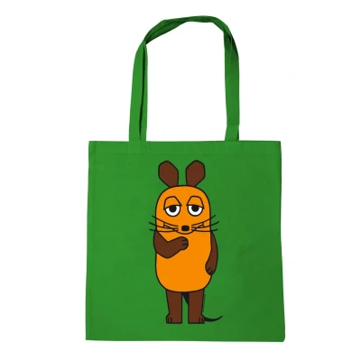 Abbildung von Logoshirt DIE Sendung MIT DER MAUS Shopping Bag, Größe: One Size, Grün