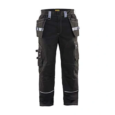 Abbildung von Blaklader 146115169994C64 Flammschutz Handwerker Hose, Schwarz/Grau, Größe C64