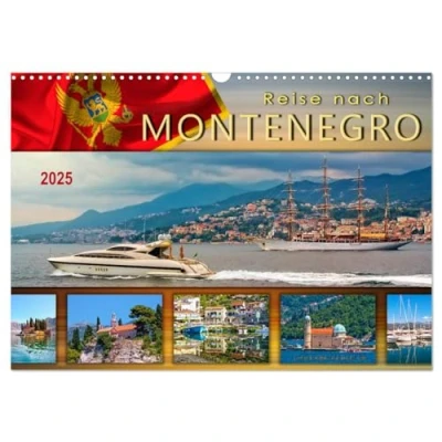 Abbildung von Reise nach Montenegro (Wandkalender 2025 DIN A3 quer), CALVENDO Monatskalender
