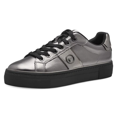 Abbildung von Tamaris Sneaker low, Damen, Größe: 36, Pewter Schuhe