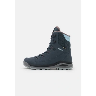 Abbildung von Lowa Ottawa GTX Snowboot/Winterstiefel, Damen, Größe: 39.5, Stahlblau/eisblau Leder und textil