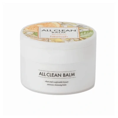 Abbildung von HEIMISH Alles sauberer Balsam Mandarin 4,0 fl oz/120 ml Reinigungsbalsam mit Öl und Milch Entfernt wasserfestes Make up Mitesser Erfrischender Zitrusduft Natürliche Farbe Vegan
