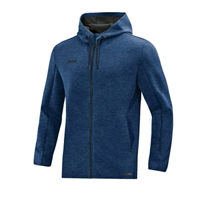 Abbildung von JAKO Herren Kapuzenjacke Premium Basics, marine meliert, XXL, 6829