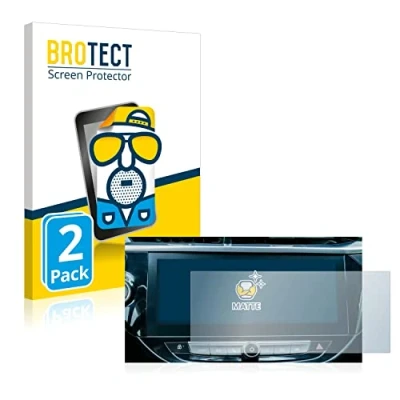 Abbildung von BROTECT Entspiegelungs Schutzfolie für Opel Corsa e 2020 Infotainment System 10&quot; (2 Stück) Matte Displayschutz Folie, Anti Fingerprint