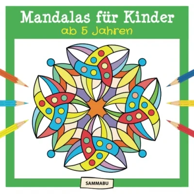 Abbildung von Mandalas für Kinder ab 5 Jahren: Malbuch Kindergarten und Vorschule