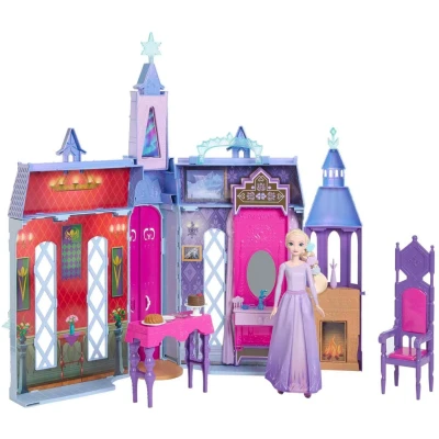 Abbildung von Disney Die Eiskönigin Arendelle Schloss Spielset mit Puppe