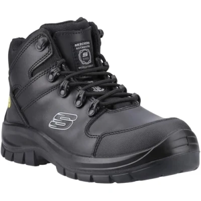 Abbildung von Skechers Trophus Kilram SL3 Sicherheitsstiefel, Arbeitsschuh, Berufsschuh, Schnürboots mit ESD und Zehenschutzkappe
