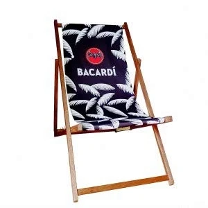 Abbildung von Bacardi Holz Sonnenliege Strandliege Liegestuhl aus Gartenliege Klappstuhl