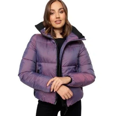 Abbildung von Navahoo STERNSCHNÜPPCHEN Winterjacke, Damen, Größe: Large, Berry