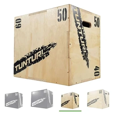 Abbildung von Plyo Box verfügbar in 40 x 50 60 cm Sprungbox aus Holz