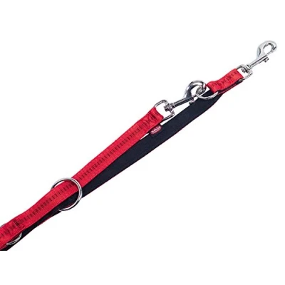 Abbildung von Nobby Führleine Soft Grip, rot L: 200 cm, B: 10 mm, 1 Stück