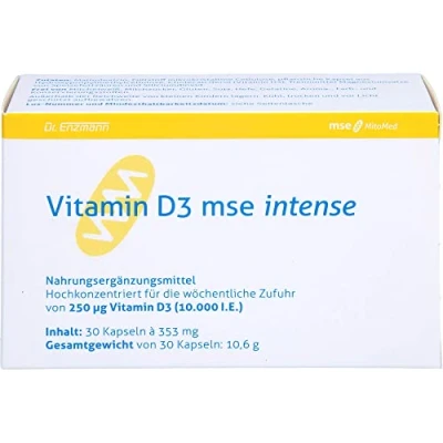 Abbildung von Vitamin D3 Mse intense Kapseln