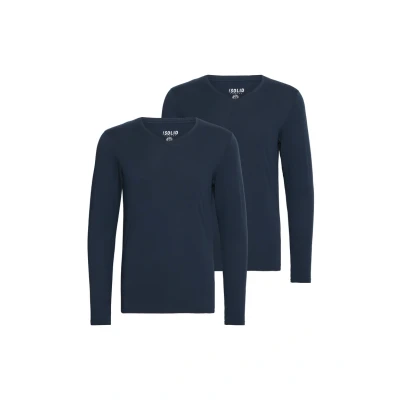 Abbildung von Solid Sdbasil Langarmshirt, Herren, Größe: XXL, Dark blue