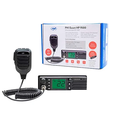 Abbildung von CB Funkgerät PNI Escort HP 9500 Multistandard, ASQ, VOX, Scan, 4W, AMFM, 12V / 24V Netzteil, Feuerzeugstecker enthalten