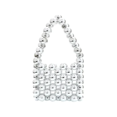 Abbildung von myMo Cobranded WITH Koosh Handtasche silvercoloured, Damen, Größe: One Size, Silver/coloured