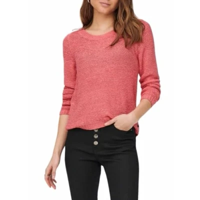 Abbildung von ONLY Onlgeena Strickpullover, Damen, Größe: Small, Tea rose