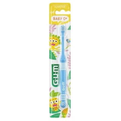Abbildung von GUM Baby Monster Zahnbürste, 3er Vorteilspack (3x 1 Stück)