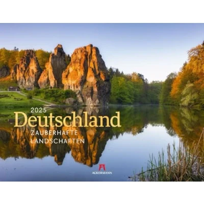 Abbildung von Deutschland Zauberhafte Landschaften Kalender 2025, Wandkalender im Querformat (54x42 cm) Landschaftskalender / Naturkalender