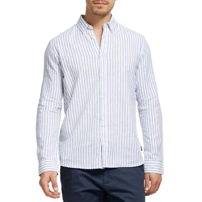 Abbildung von Indicode Jeans Brayden Hemd Offwhite striped, Herren, Größe: Large, striped