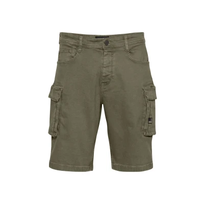 Abbildung von 11 Project Prlijan Jeans Shorts, Herren, Größe: Large, Olive night