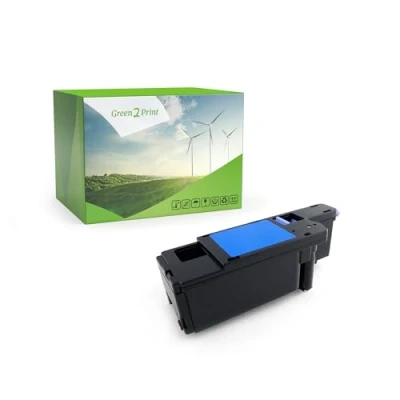 Abbildung von Green2Print Toner Cyan 1400 Seiten ersetzt Dell 593 11021, 79K5P, 11141, C5GC3 passend für 1250C, 1350CNW, 1355CNW, 1355CN, C1760NW, C1765NF, C1765NFW