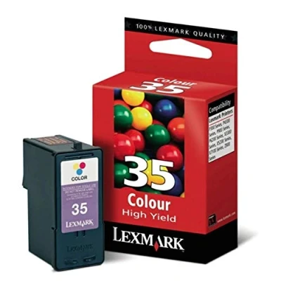 Abbildung von Lexmark 18C0035E 35XL Tintenpatrone dreifarbig hohe Kapazität 21ml 450 Seiten