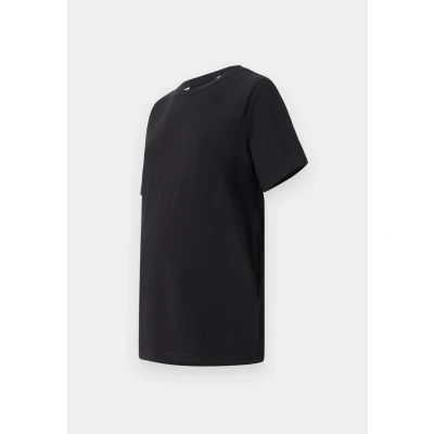 Abbildung von Mamalicious Mlsally Solid SET Tshirt print, Damen, Größe: 34, Black