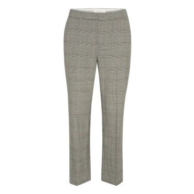 Abbildung von PART TWO Mishaepw PA Chino, Damen, Größe: 42, Grey check