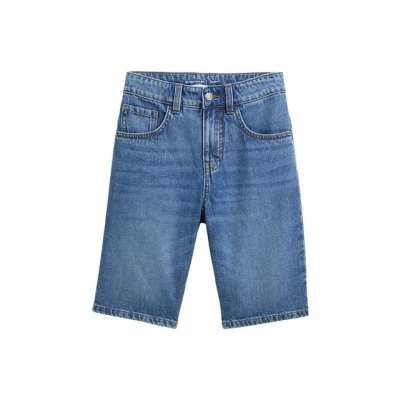 Abbildung von TOM Tailor JIM Bermuda Jeans Shorts für Kinder, Größe: 164, Used mid stone blue denim