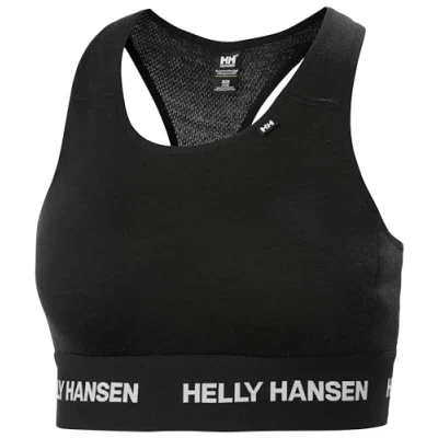 Abbildung von Helly Hansen Damen W Lifa Merino Midw Bra, Schwarz, L