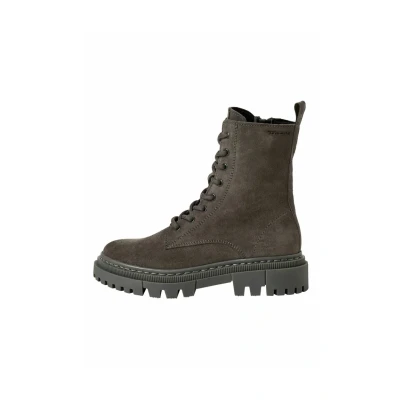 Abbildung von Tamaris Plateaustiefelette, Damen, Größe: 42, Anthracite Schuhe